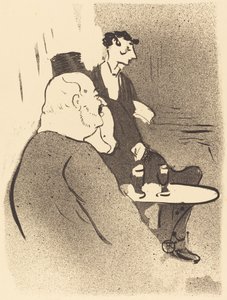 大使のドゥカーレ、大使のドゥカーレ、1893年。 作： Henri de Toulouse Lautrec