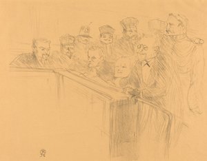 デュパス寄託 寄託デュパ、1896年。 作： Henri de Toulouse Lautrec