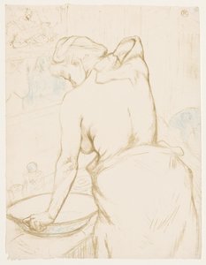 エルズ：ザ・トイレ 作： Henri de Toulouse Lautrec