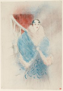 ウィーン人と呼ばれるエルサ 作： Henri de Toulouse Lautrec