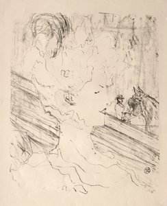 エミリエンヌ・ダランソン 作： Henri de Toulouse Lautrec