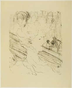 エミリエンヌ・ダランソン、13のリトグラフより 作： Henri de Toulouse Lautrec