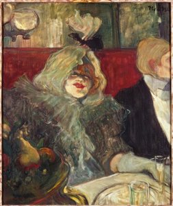 私的慣習または死んだネズミで 作： Henri de Toulouse Lautrec
