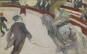 馬術 作： Henri de Toulouse Lautrec