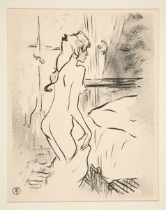 Etude de femme (女性の習作) 作： Henri de Toulouse Lautrec