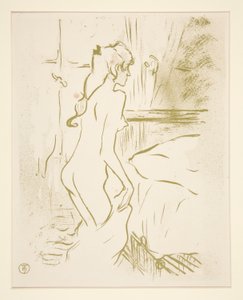 Etude de femme (女性の習作) 作： Henri de Toulouse Lautrec