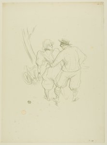 デジレ・ディオーのメロディーよりフロレアル 作： Henri de Toulouse Lautrec