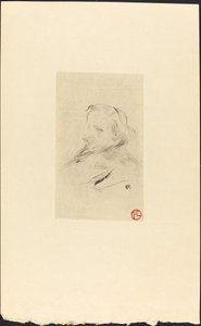 フランシス・ジョーダン 作： Henri de Toulouse Lautrec