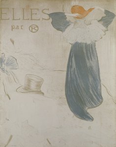 「エルズ」の口絵、1896 作： Henri de Toulouse Lautrec