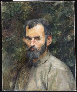 男の頭、1883年 作： Henri de Toulouse Lautrec