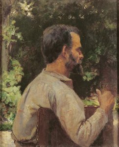 男の頭、ムッシュエティエンヌデヴィズム、1882年 作： Henri de Toulouse Lautrec