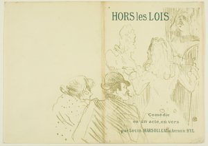 モリエールへのオマージュ 作： Henri de Toulouse Lautrec