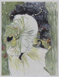 ルプレジールアパリのイラスト 作： Henri de Toulouse Lautrec