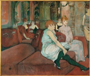 イムサロンデアルーデムーラン 作： Henri de Toulouse Lautrec