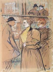 ムーランルージュ、19世紀 作： Henri de Toulouse Lautrec