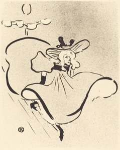 ジェーン・アヴリル 作： Henri de Toulouse Lautrec