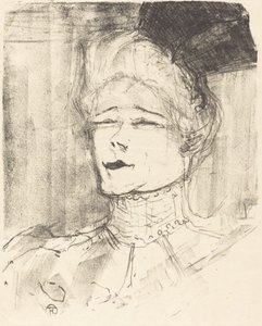 ジャンヌ・グラニエ、1896年。 作： Henri de Toulouse Lautrec