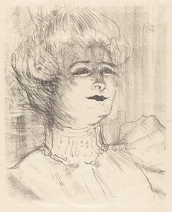 ジャンヌ・ヘイディング 作： Henri de Toulouse Lautrec