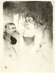 ジャッジ 作： Henri de Toulouse Lautrec