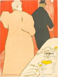 お金 作： Henri de Toulouse Lautrec