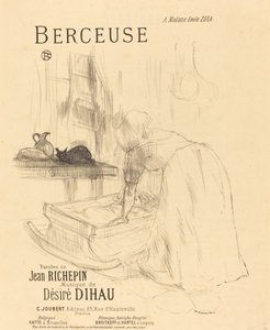 子守唄 作： Henri de Toulouse Lautrec