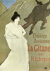 La Gitane、1899-1900。 作： Henri de Toulouse Lautrec