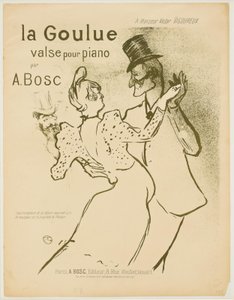 ラグ コンチネンタル E 作： Henri de Toulouse Lautrec