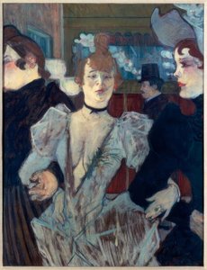 ムーランルージュのラグール 作： Henri de Toulouse Lautrec