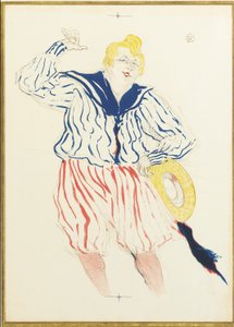 セーラーの歌、星で、ルアーブル 作： Henri de Toulouse Lautrec