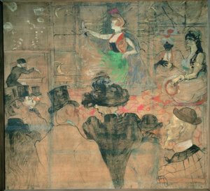 ムーアのダンス、またはレアルメ 作： Henri de Toulouse Lautrec