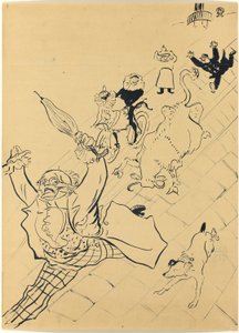 怒っている牛 作： Henri de Toulouse Lautrec