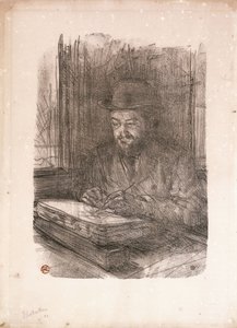 ルボングラヴール、アドルフアルベール、1898 作： Henri de Toulouse Lautrec