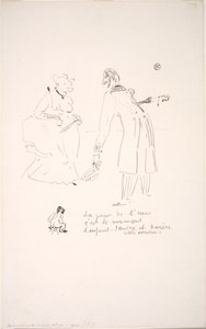 新年のご褒美 作： Henri de Toulouse Lautrec