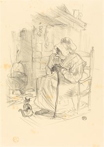 ル・シークレット 作： Henri de Toulouse Lautrec