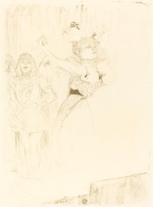 キルペリクでボレロを踊るレンダー キルペリクでボレロのステップを踊るレンダー、1895年。
