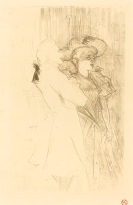 La chanson de fortunioの貸し手とAuguez La chansonの貸し手とAuguez ...、1895. 作： Henri de Toulouse Lautrec