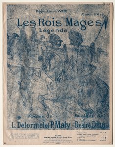 マギ王 作： Henri de Toulouse Lautrec
