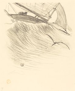 海ツバメ、1895年。 作： Henri de Toulouse Lautrec