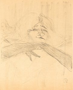 リンガー、ロング、ルー、1898年。 作： Henri de Toulouse Lautrec