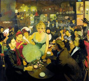 ブルアンの内部（アリスティード 作： Henri de Toulouse Lautrec