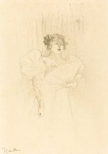 ルース・マイレスのフルフェイス 作： Henri de Toulouse Lautrec