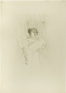 Luce Myres、フロントビュー 作： Henri de Toulouse Lautrec