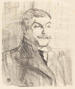 ルシアン・ギトリ 作： Henri de Toulouse Lautrec