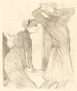 ルーニュ・ポーとバルディ、『アバブ・ヒューマン・フォース』 ルーニュ・ポーとバルディ、1894年。 作： Henri de Toulouse Lautrec