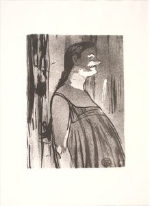 アブダラ夫人 作： Henri de Toulouse Lautrec