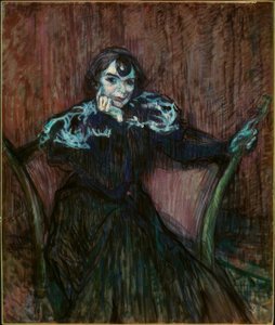 マダムベルトバディ 作： Henri de Toulouse Lautrec