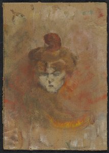 マダムミシアナタンソン、1898年 作： Henri de Toulouse Lautrec