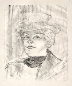 レジャン夫人、1899年。 作： Henri de Toulouse Lautrec