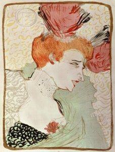 ミス・マーセル・レンダー、バスト 作： Henri de Toulouse Lautrec