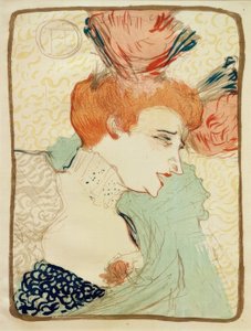 ミス・マーセル・レンダー、バスト 作： Henri de Toulouse Lautrec